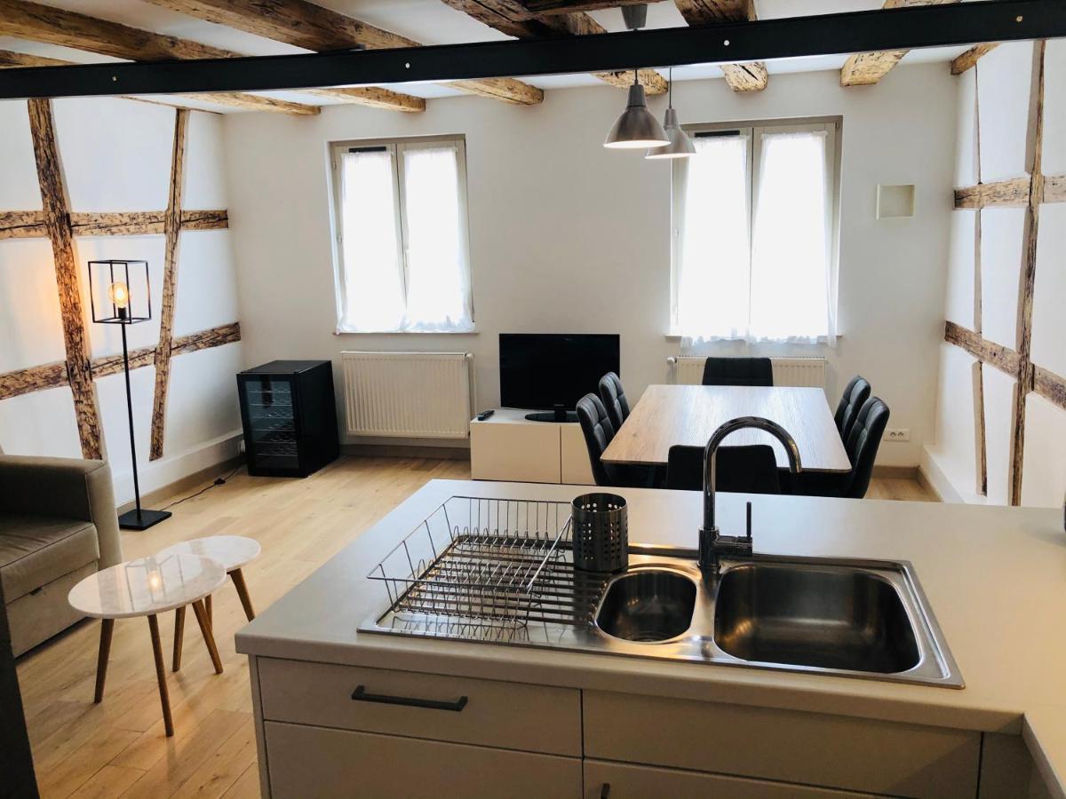 Aux Colombages Turckheim - 10 Min Colmar Appartement Buitenkant foto